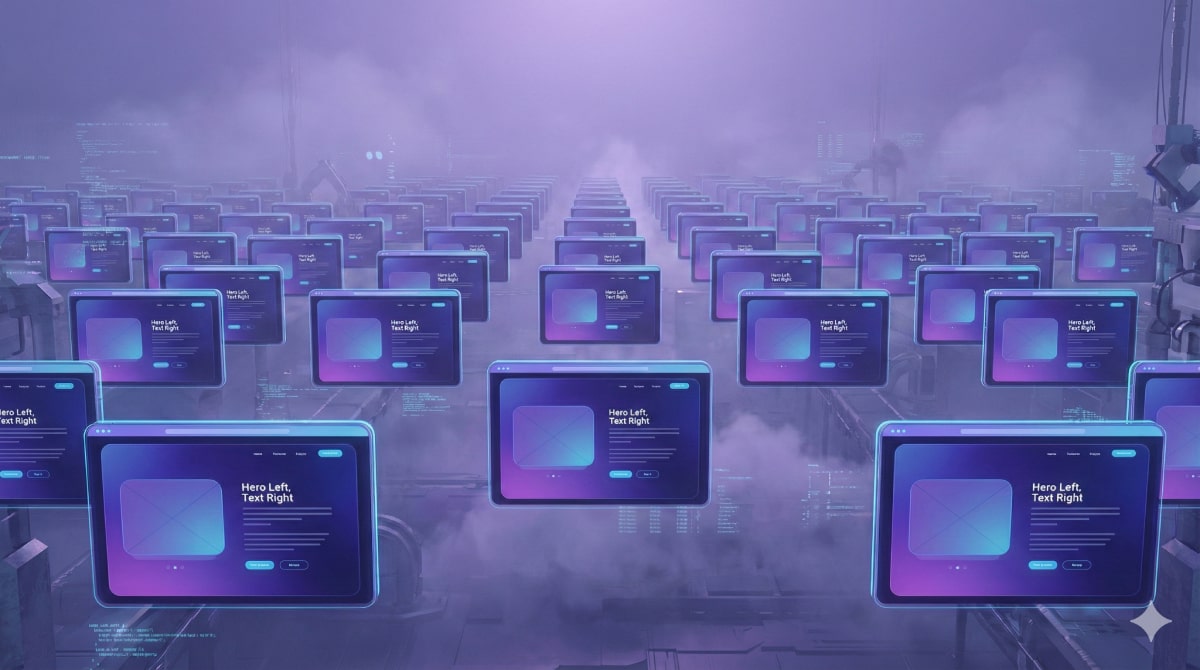 Why AI Websites All Look the Same (And When It Matters)
