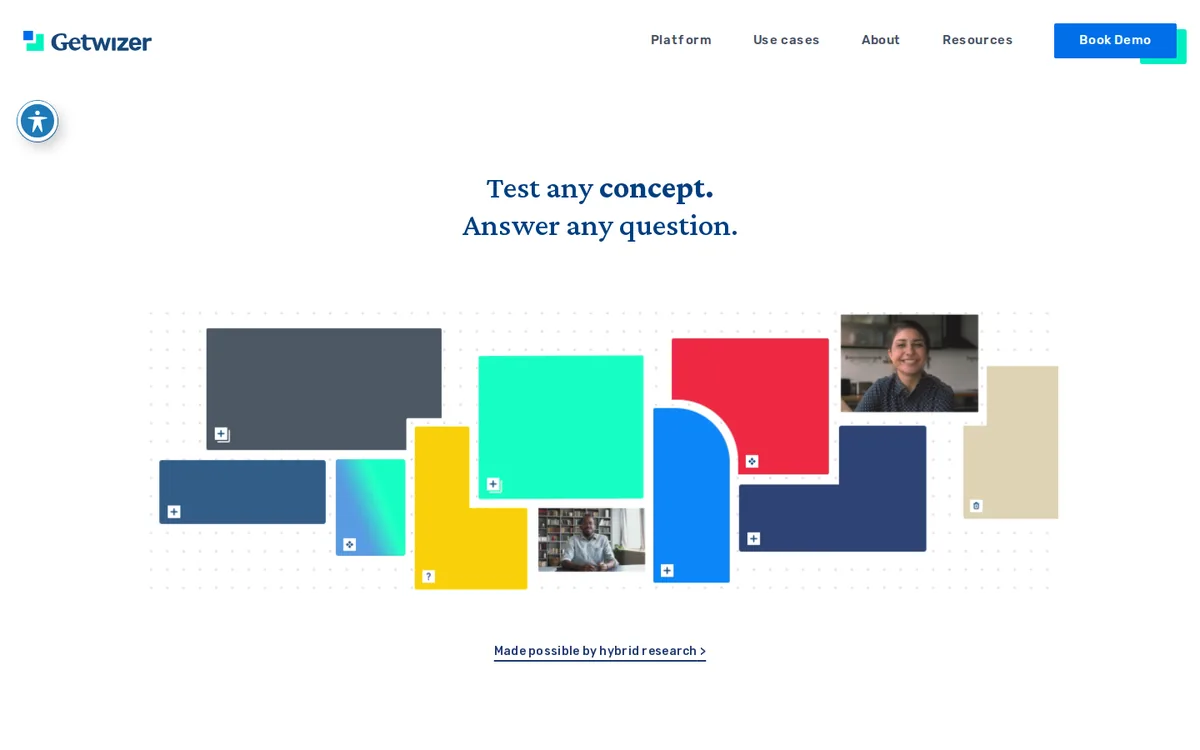 GetWizer website homepage