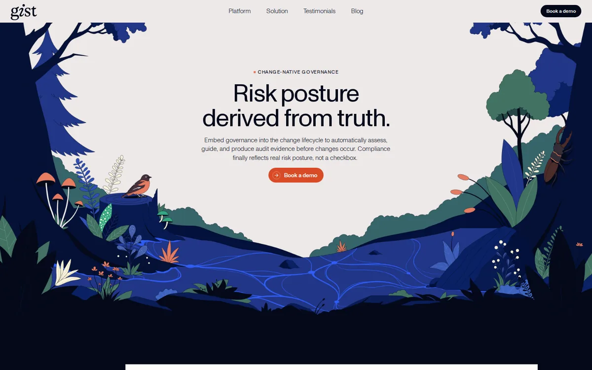 Gist Security product page