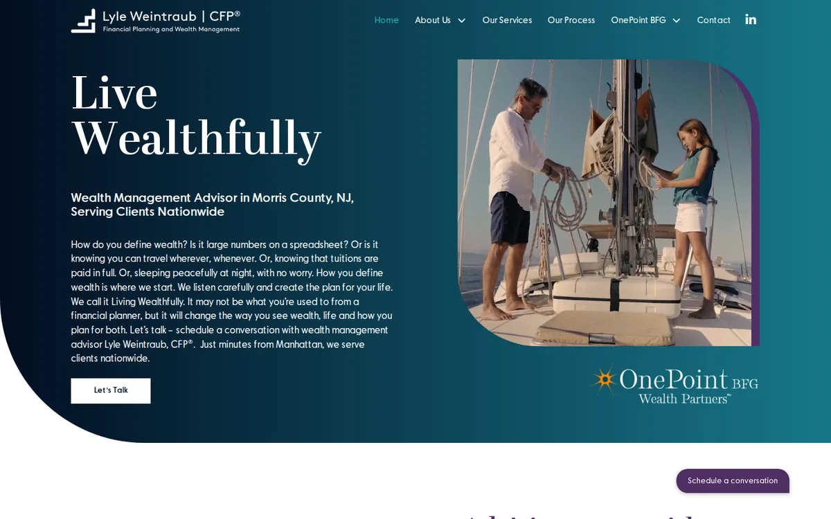 Lyle Weintraub website homepage